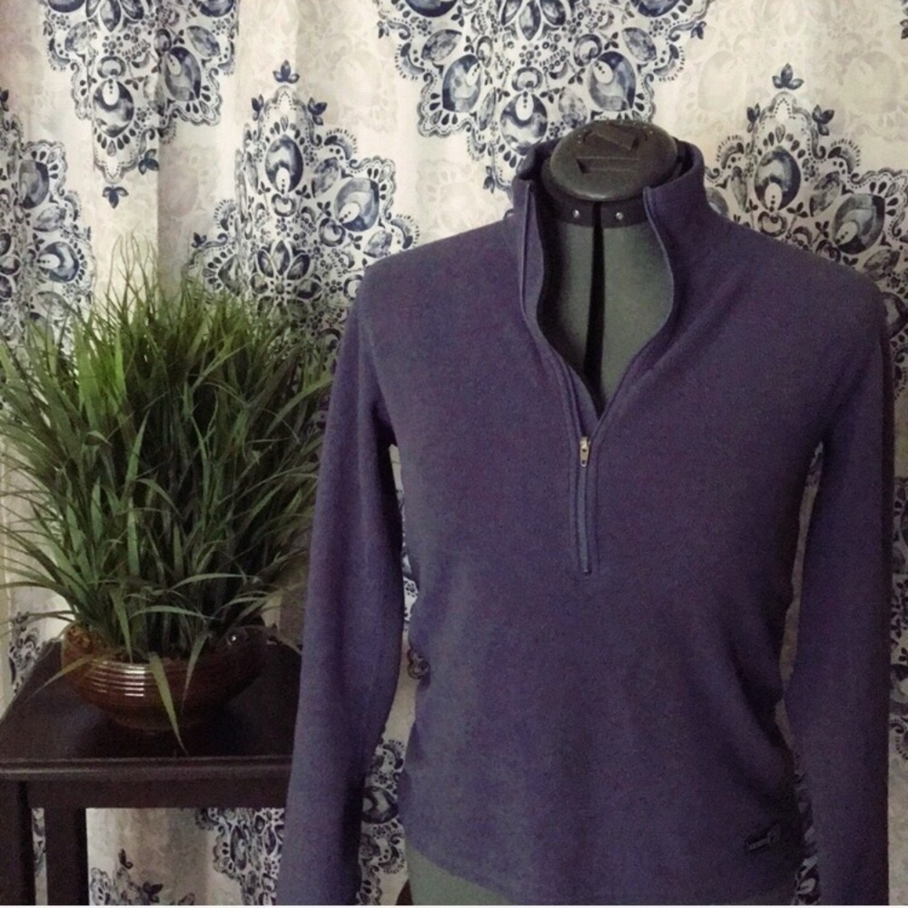 ♦️$5♦️3/4 zip micro fleece Rei pullover m